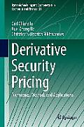 Derivative Security Pricing: Techniques, Methods and Applications