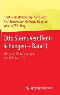 Otto Sterns Ver?ffentlichungen - Band 1: Sterns Ver?ffentlichungen Von 1912 Bis 1916