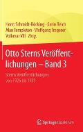 Otto Sterns Ver?ffentlichungen - Band 3: Sterns Ver?ffentlichungen Von 1926 Bis 1933