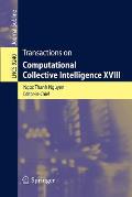 Transactions on Computational Collective Intelligence XVIII