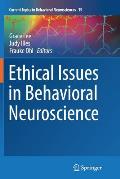 Ethical Issues in Behavioral Neuroscience