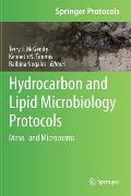 Hydrocarbon and Lipid Microbiology Protocols: Meso- And Microcosms