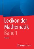Lexikon Der Mathematik: Band 1: A Bis Eif