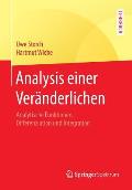 Analysis Einer Ver?nderlichen: Analytische Funktionen, Differenziation Und Integration