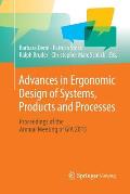 Advances in Ergonomic Design of Systems, Products and Processes: Proceedings of the Annual Meeting of Gfa 2015