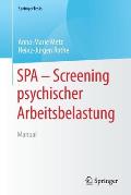 Spa - Screening Psychischer Arbeitsbelastung: Manual