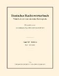 Deutsches Rechtsw?rterbuch: W?rterbuch Der ?lteren Deutschen Rechtssprache. Band XIV, Heft 3/4 - Stock - Subhypothek