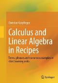Calculus and Linear Algebra in Recipes: Terms, Phrases and Numerous Examples in Short Learning Units