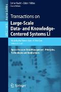 Transactions on Large-Scale Data- And Knowledge-Centered Systems Li: Special Issue on Data Management - Principles, Technologies and Applications