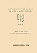 Die Probleme Des Rapallo-Vertrags: Eine Studie ?ber Die Deutsch-Russischen Beziehungen 1922-1926