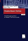 Deutschland Online: Entwicklungsperspektiven Der Medien- Und Internetm?rkte