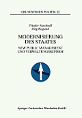 Modernisierung Des Staates: New Public Management Und Verwaltungsreform
