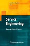 Service Engineering: European Research Results