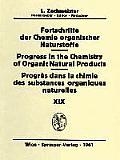 Fortschritte Der Chemie Organischer Naturstoffe / Progress in the Chemistry of Organic Natural Products / Progr?s Dans La Chimie Des Substances Organi