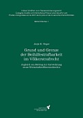 Grund und Grenze der Beihilfestrafbarkeit im V?lkerstrafrecht: Zugleich ein Beitrag zur Entwicklung eines Wirtschaftsv?lkerstrafrechts