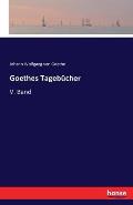 Goethes Tageb?cher: V. Band