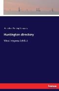 Huntington directory: West Virginia 1891-2