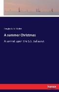 A summer Christmas: A sonnet upon the S.S. Ballaarat