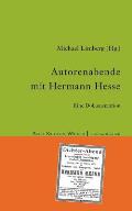 Autorenabende mit Hermann Hesse: Eine Dokumentation