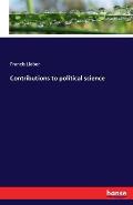 Contributions to political science