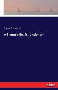 A Siamese-English dictionary