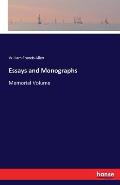 Essays and Monographs: Memorial Volume