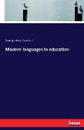 Modern languages in education