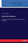 Otto Erich Hartleben: Beitrag zu einer Geschichte der modernen Dichtung