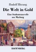 Die Welt in Gold: Eine Studentennovelle aus Marburg