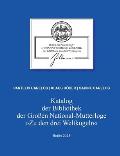 Katalog der Bibliothek der Gro?en National-Mutterloge Zu den drei Weltkugeln: Berlin 2023