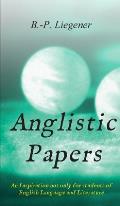 Anglistic Papers: An Inspiration not only for Students of English Language and Literature