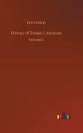 History of Roman Literature: Volume 1