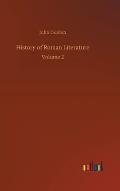 History of Roman Literature: Volume 2