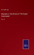 Biography or Third Division of The English Encyclopedia: Vol. IV.