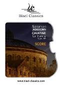 Cavatine f?r Violine: Scroe / Partitur