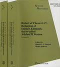Robert of Chesters Redaction of Euclids Elements the So Called Adelard II Version Volumes 8 9 Set