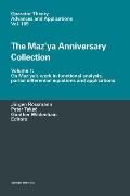 The Maz'ya Anniversary Collection: Volume 1: On Maz'ya's Work in Functional Analysis, Partial Differential Equations and Applications