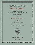Nicolai de Cusa Opera omnia / Nicolai de Cusa Opera omnia. Volumen I.