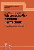 Wissenschaftsbindung Der Technik: Panorama Der Internationalen Entwicklung Und Sektorales Tableau F?r Deutschland