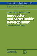 Innovation and Sustainable Development: Lessons for Innovation Policies