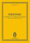 Stravinsky: Symphony in Three Movements/Sinfonie in Drei Satzen