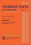 Informatik: Festschrift Zum 60. Geburtstag Von G?nter Hotz