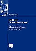 Inside the Knowledge Factory: Organizational Change in Business Schools in Germany, Sweden and the USA
