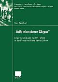 Adfection Derer C?rper: Empirische Studie Zu Den Farben in Der Prosa Von Hans Henny Jahnn