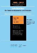150 Years Journal of Economics and Statistics: Themenheft 3/Bd. 233 (2013) Jahrb?cher F?r National?konomie Und Statistik