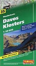 Davos Klosters Hiking Map