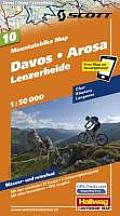 Davos Arosa Lenzerheide Mountainbike Map