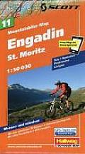 Engadin St Moritz Mountainbike Map