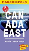 Canada East Marco Polo Pocket Travel Guide with pull out map