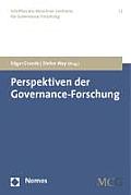 Perspektiven Der Governance-Forschung